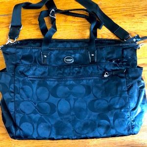 Coach diaper bag